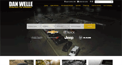 Desktop Screenshot of danwelle.com